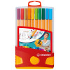 Micropunta/Felpa, Point 88, Punta Fina  0.4 mm, Estuche x 20 - Color Parade. 20 Colores Surtidos